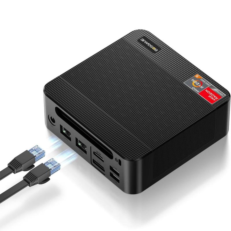 Mini PC para jogos BOSGAME P3 AMD Ryzen 9 6900HX 16 GB DDR5 512 GB